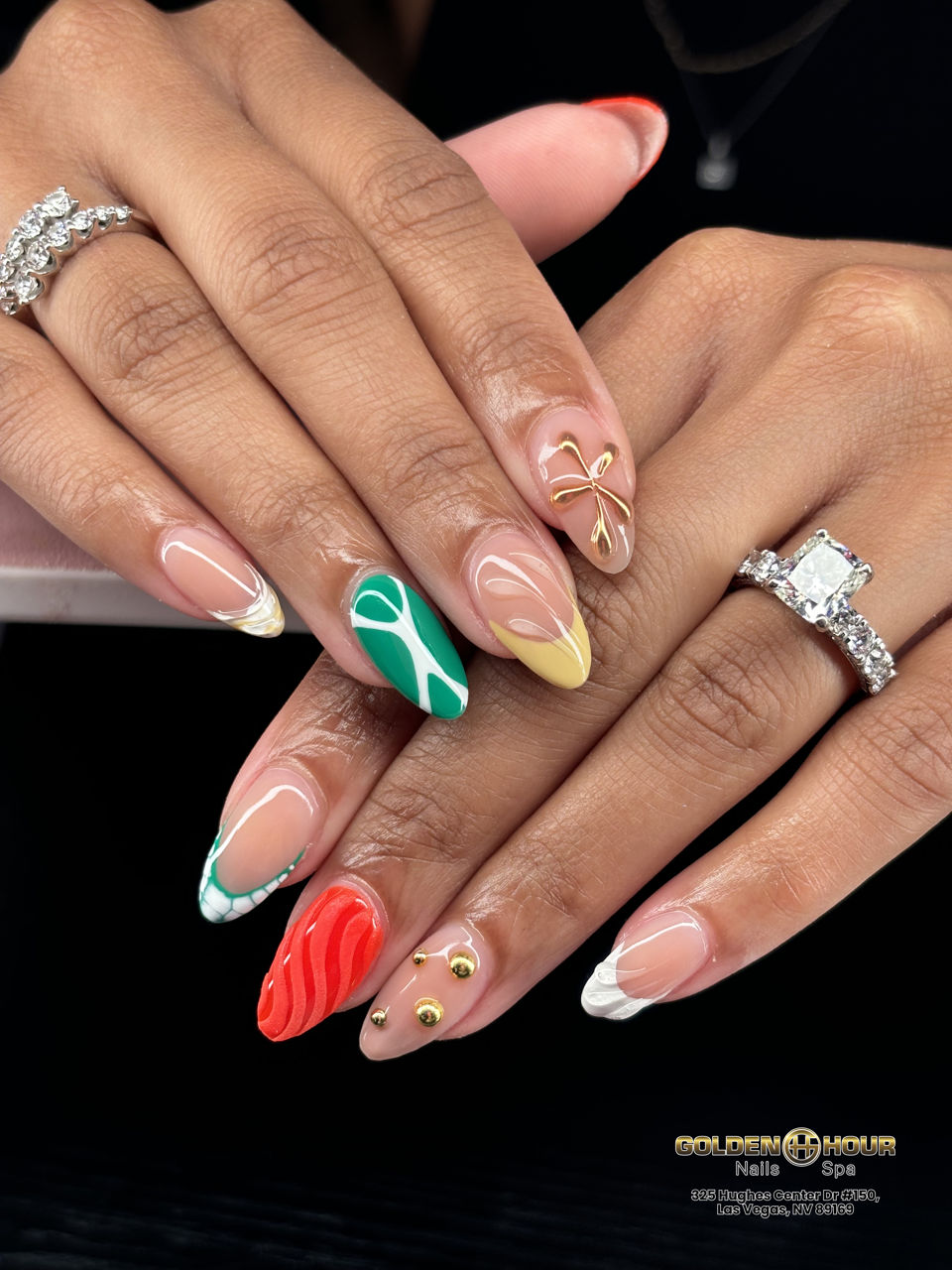Beautiful Nails at Golden Hour Nails Spa